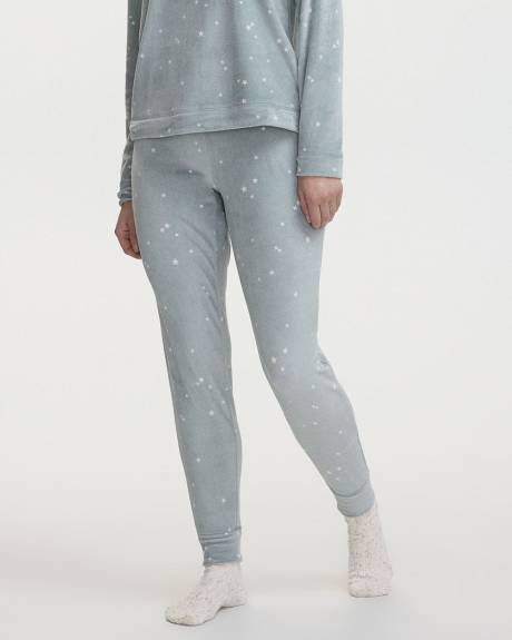 Velvet Jogger Pyjama Pant - R Line