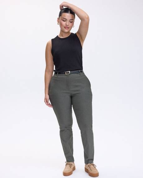 Slim-Leg High-Rise Pants - The Iconic (R)