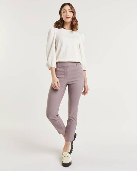 Pantalon cheville étroit à taille haute L'Iconique – Petite