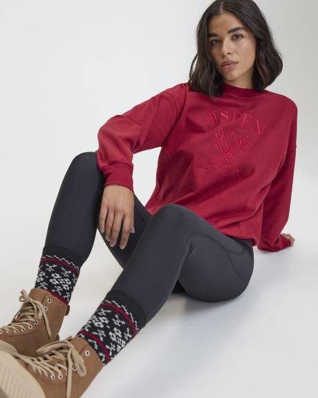 Warm Thermal Fleece Leggings - Hyba