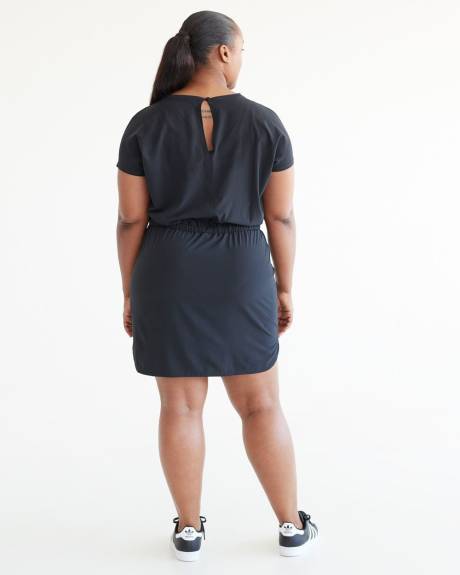 Short-Sleeve Dress With Inner Short - Hyba