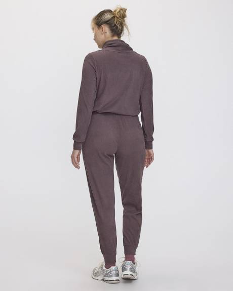 Velvet Ottoman-Knit Jogger - Hyba