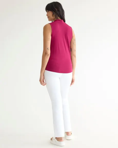 V-Neck Sleeveless Top