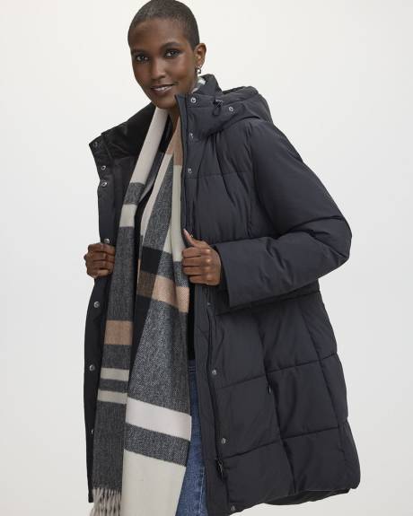 Hooded Quilted Jacket