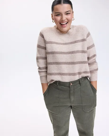 Ultra-Soft Long-Sleeve Crew-Neck Sweater