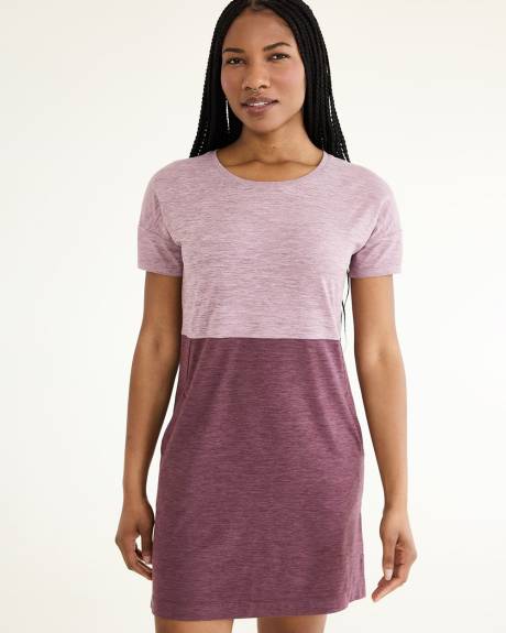 UPF 50 Short-Sleeve Dress - Dry Lux Hyba