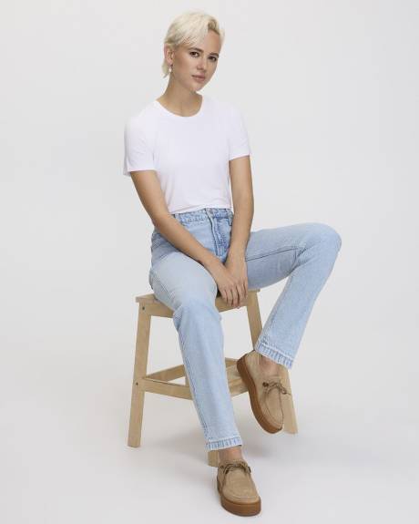 Straight-Leg Mid-Rise Jean - The Classic - Tall