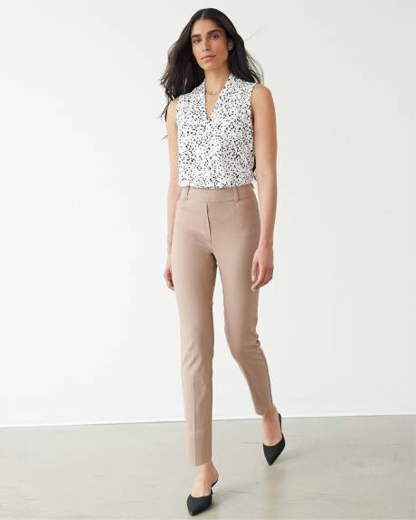 Slim-Leg High-Rise Ankle Pant - The Iconic (R) - Tall