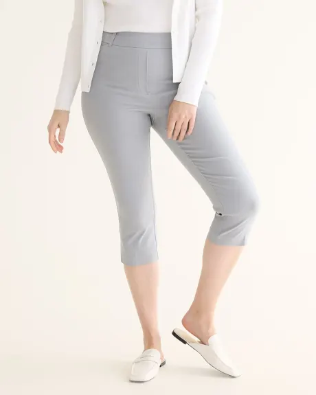 Slim-Leg High-Rise Capri Pants - The Iconic (R)