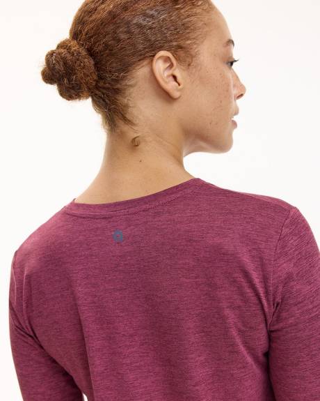 Long-Sleeve Crew-Neck Tee - Dry Lux Hyba Essentials