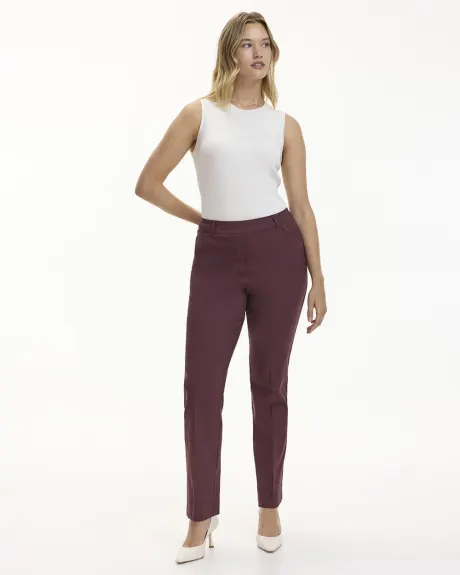 Straight-Leg High-Rise Pants - The Iconic (R) - Petite