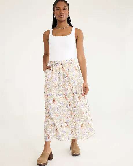 A-Line Maxi Skirt