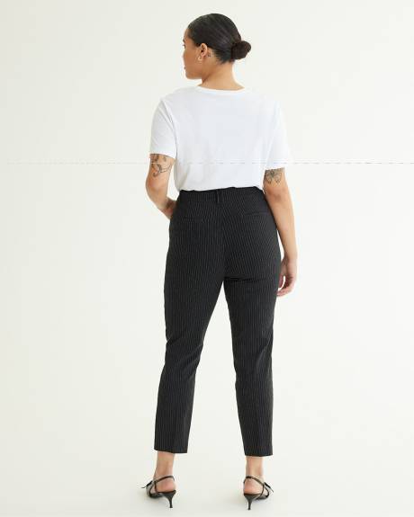 Pantalon cheville à taille haute et jambe étroite - L'Iconique (MD) - Long