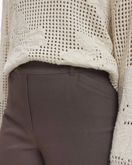 Pantalon à jambe droite et taille haute - L'Iconique (MD)