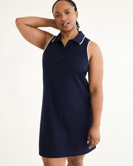 Sleeveless Polo Piqué Dress - Hyba