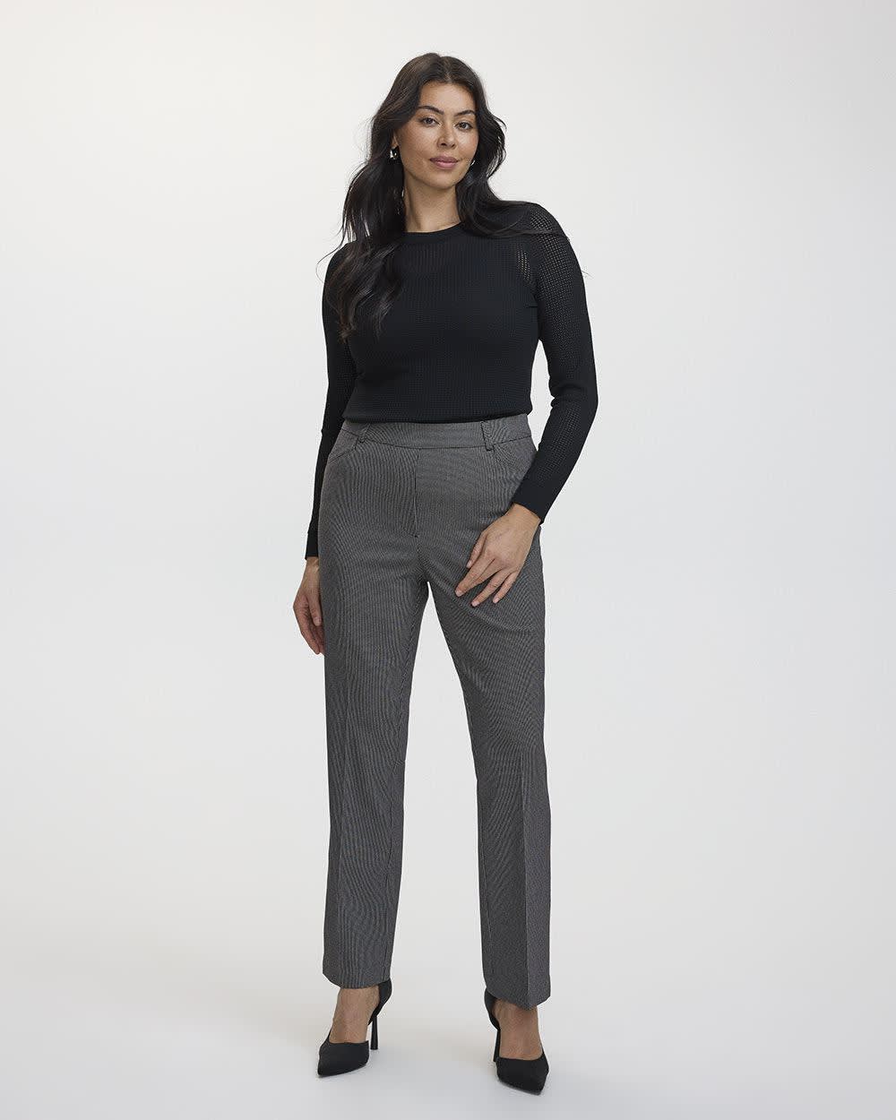 Straight-Leg High-Rise Pants - The Iconic (R) - Tall