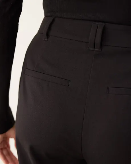 Pantalon cargo à jambe droite et taille haute - Coupe Courbes - L'intemporelle