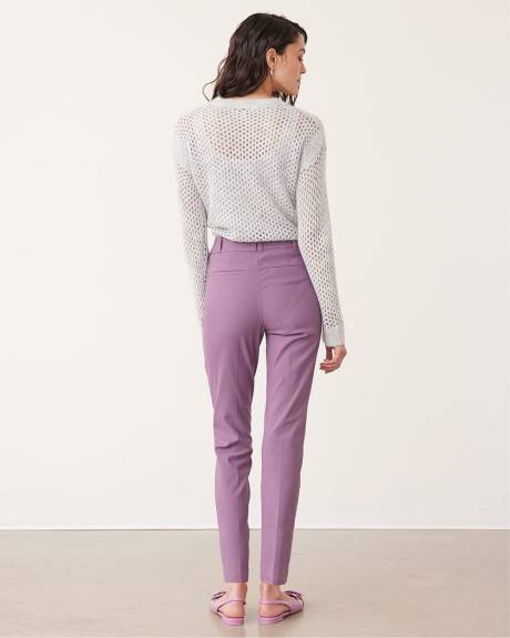 Slim-Leg High-Rise Ankle Pant - The Iconic (R)