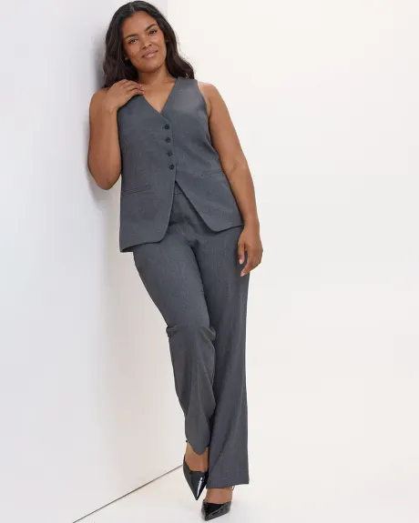 Straight-Leg High-Rise Pant - The Timeless - Curvy Fit