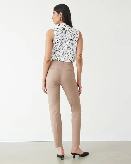 Pantalon cheville à taille haute et jambe étroite - L'Iconique (MD) - Petite