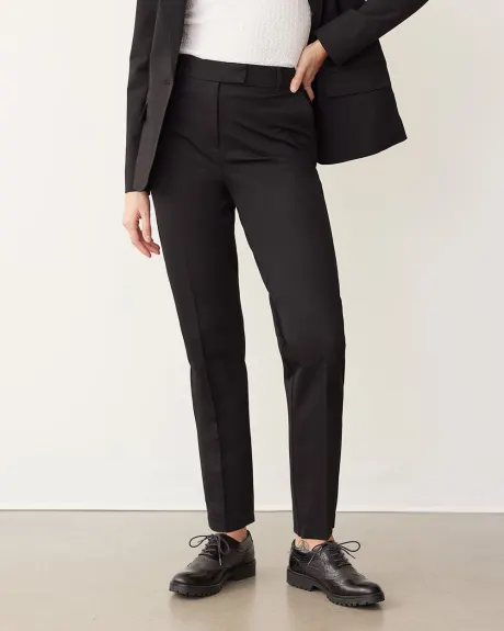 Pantalon à taille haute et jambe étroite - Le Stretch Classique