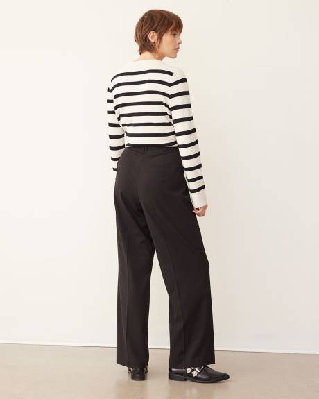 Straight-Leg High-Rise Pant - The Timeless - Petite