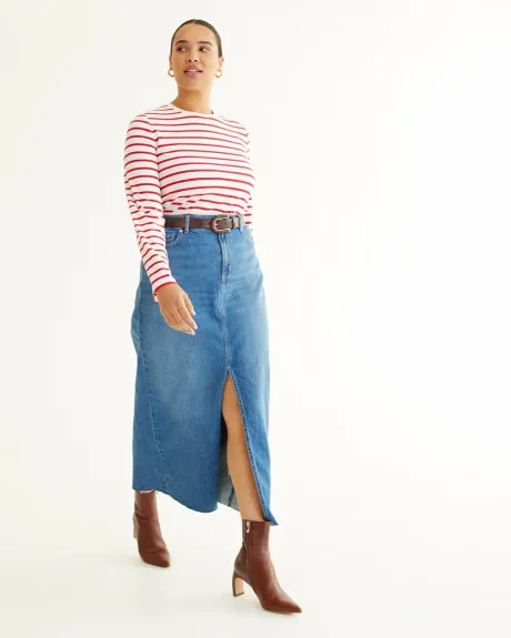 Maxi Denim Skirt