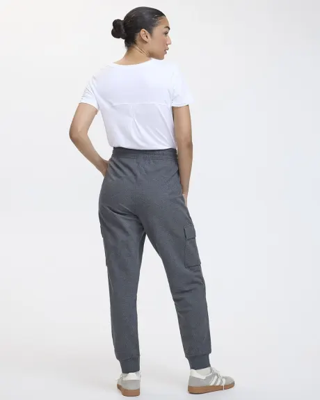 Pantalon jogger en French Terry avec poches cargo - Hyba - Long