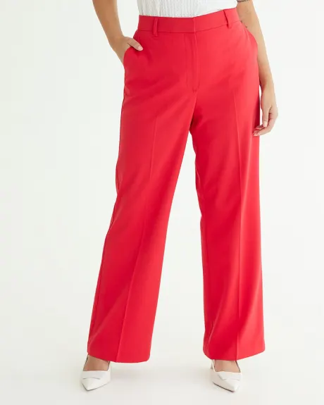 Straight-Leg High-Rise Pant - The Timeless