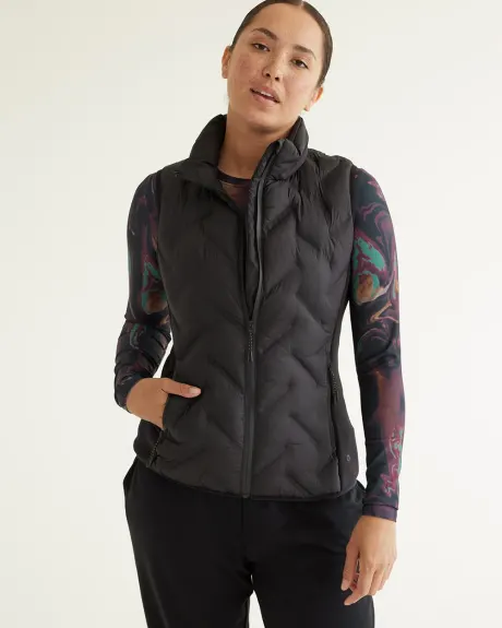 Mix-Media Quilted Vest, Hyba