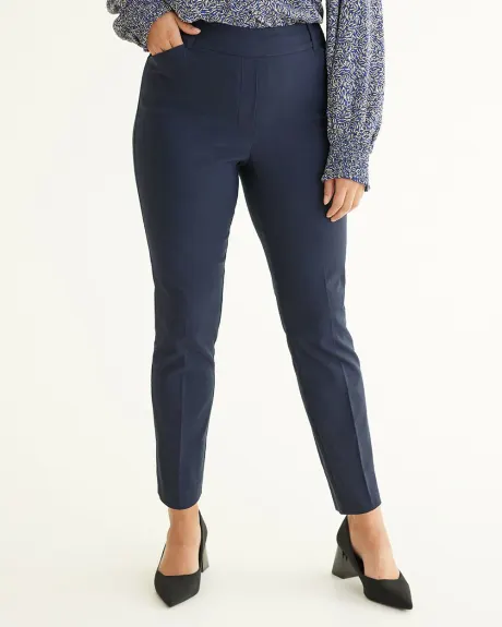 Slim-Leg High-Rise Ankle Pant - The Iconic (R)