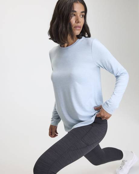 Long-Sleeve Crew-Neck Tee - Dry Lux Hyba Essentials