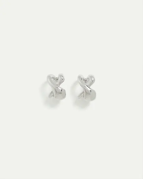 Boucles d'oreilles en forme de X