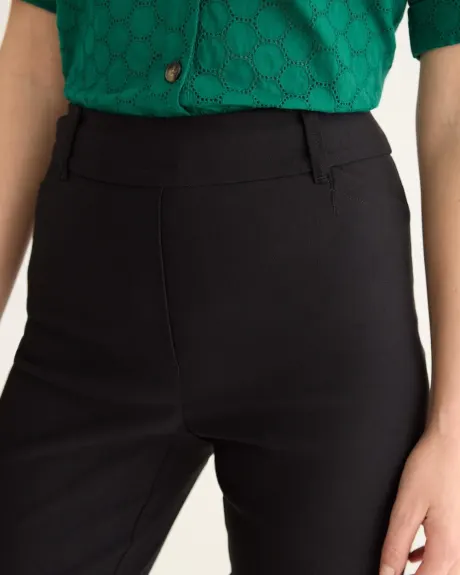 Pantalon capri à jambe étroite et taille haute - L'Iconique (MD)