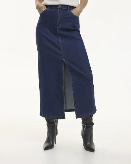 Maxi Denim Skirt