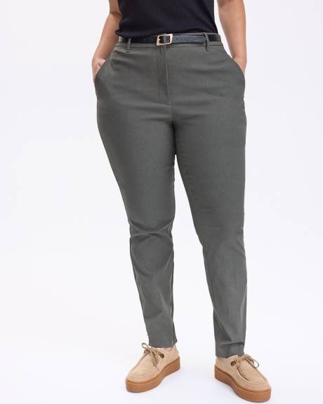 Slim-Leg High-Rise Pants - The Iconic (R) - Tall