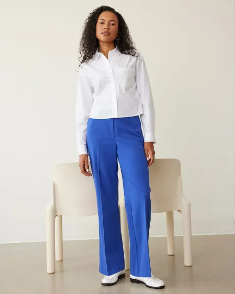 Straight-Leg High-Rise Pant - The Timeless - Petite