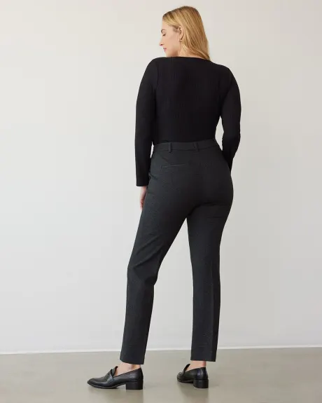 Straight-Leg High-Rise Pants, The Modern Stretch - Tall