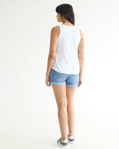 Camisole à col dégagé