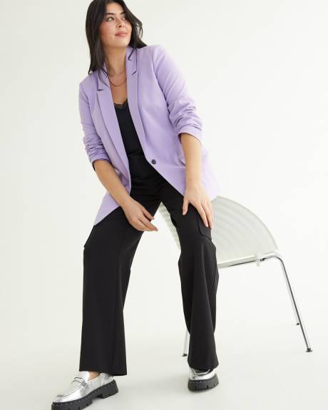 Straight-Leg High-Rise Cargo Pant - The Timeless