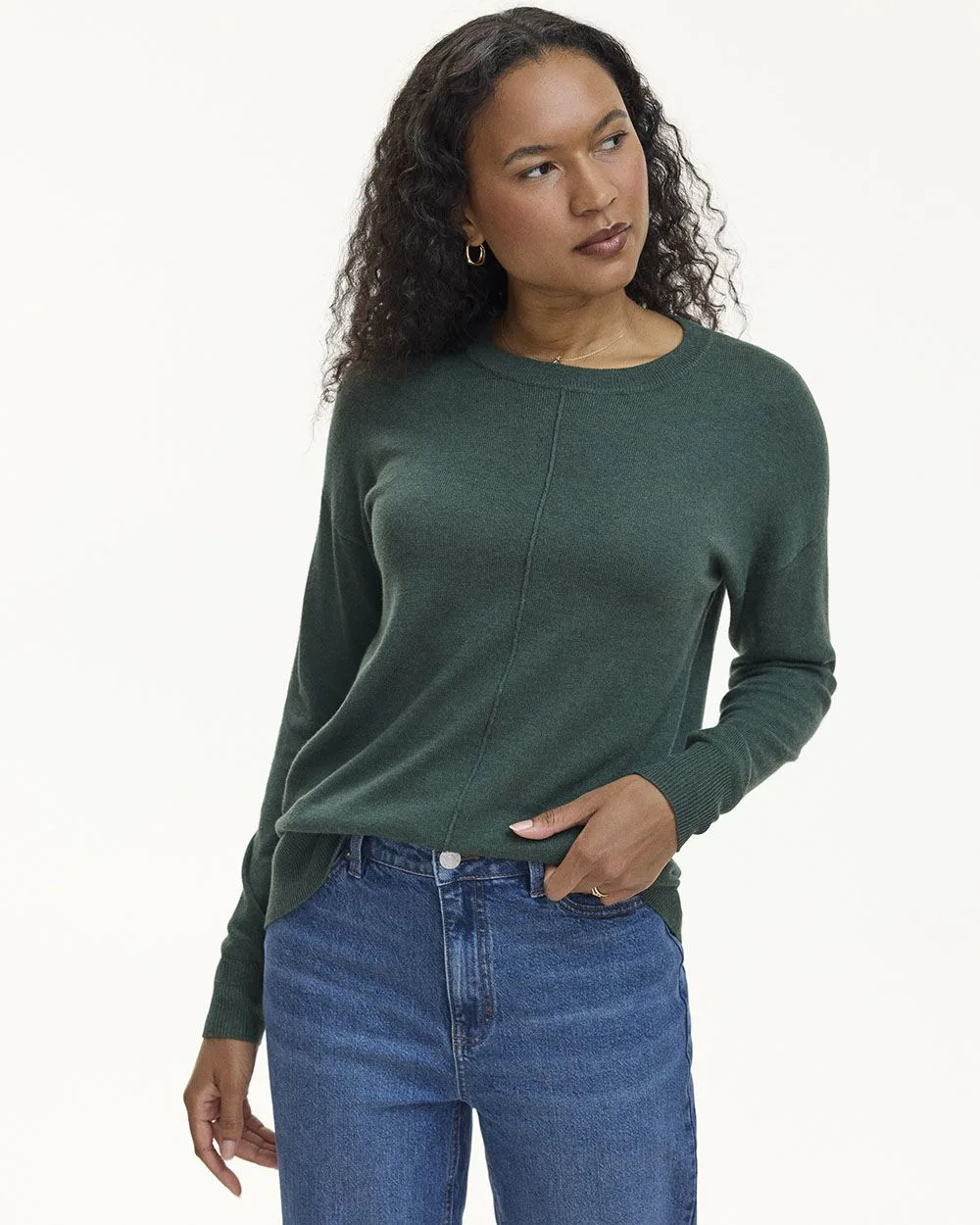 Long-Sleeve Crew-Neck Sweater - R Essentials