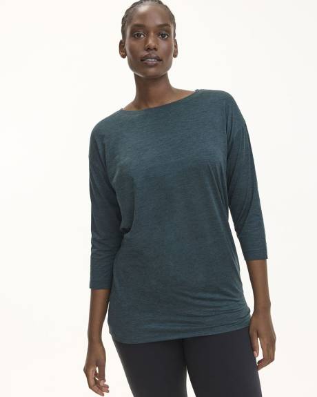 Long-Sleeve Crew-Neck Tunic - Dry Lux Hyba Essentials