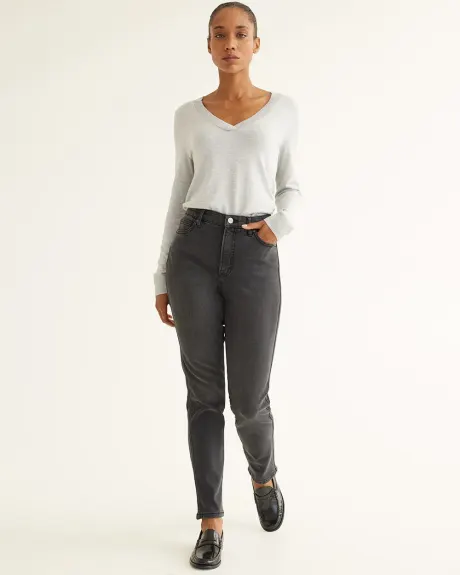 Slim-Leg High-Rise Jean - The Vintage - Petite