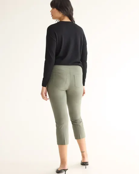 Cropped Straight-Leg High-Rise Pants - The Iconic - Petite