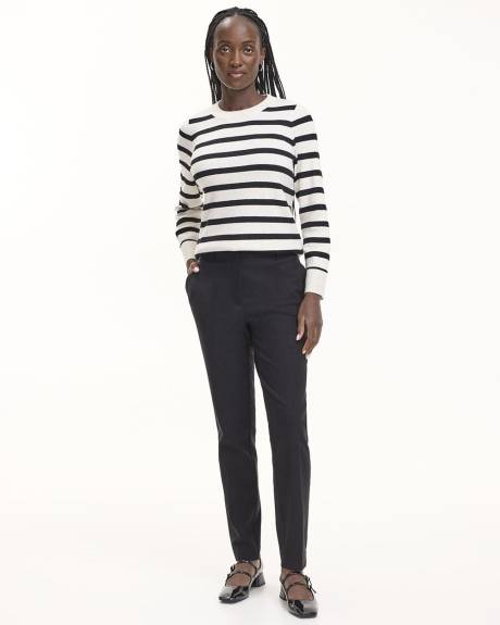 Slim-Leg High-Rise Pants - The Iconic (R)