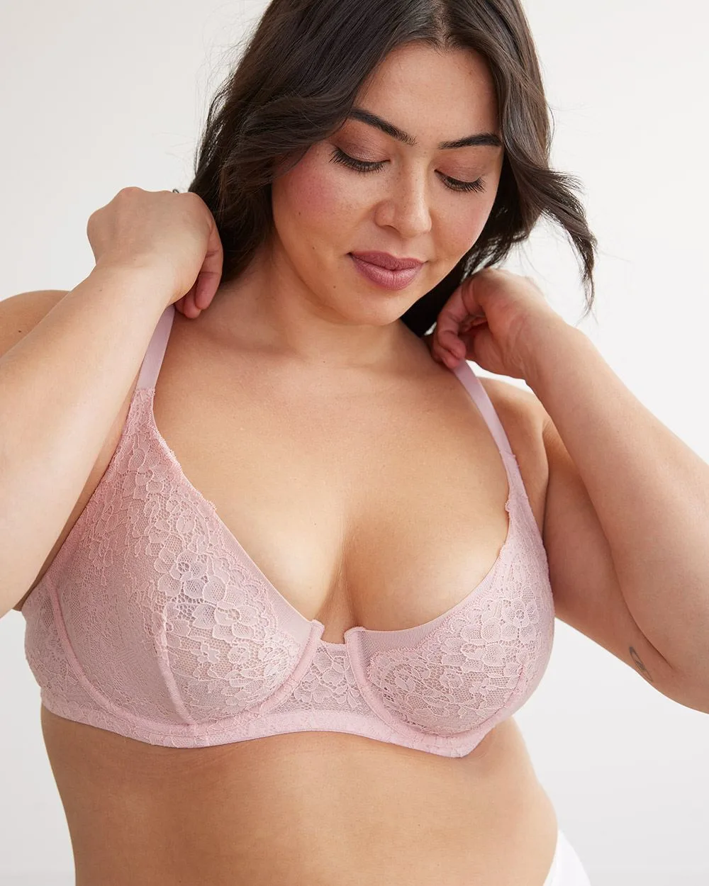 Jade Unlined Underwire Bra, R Line