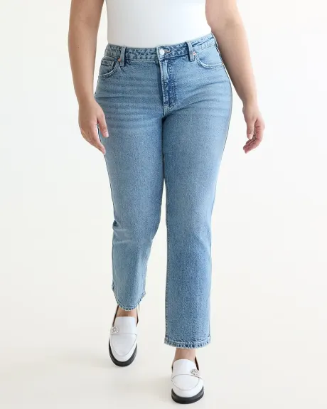 Straight-Leg Mid-Rise Jean - Petite