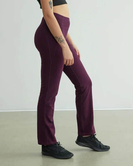 Pantalon sculptant à jambe droite, Hyba