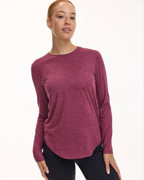 Long-Sleeve Crew-Neck Tee - Dry Lux Hyba Essentials