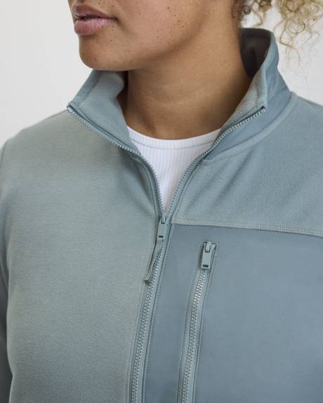 Polar Fleece Half-Zip Jacket - Hyba